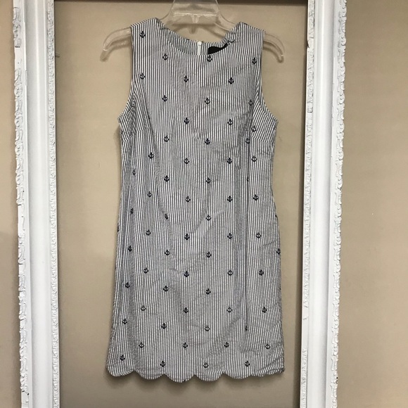 Cynthia Rowley Nautical seersucker dress - Picture 2 of 7